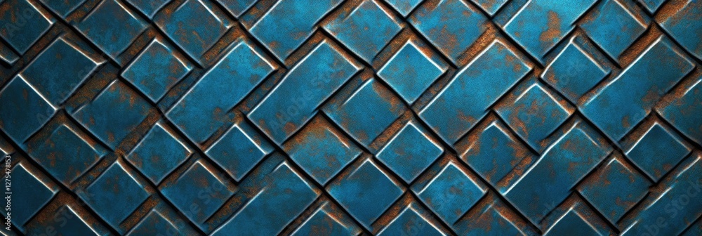 Poster dynamic blue texture design digital art abstract pattern modern environment close-up view creative c