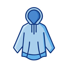 rain poncho icon design