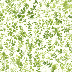 A rich display of lush green foliage fills the space