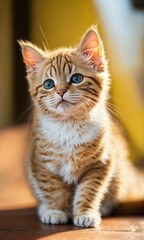 portrait of a british cat