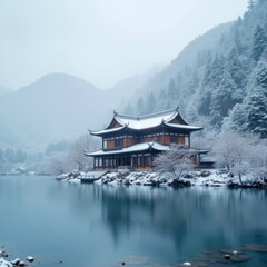 Obraz premium japanese temple in japan