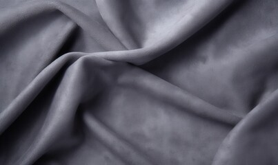 Abstract fabric Elegant gray velvet texture for design backgrounds, banners, and luxurious feel