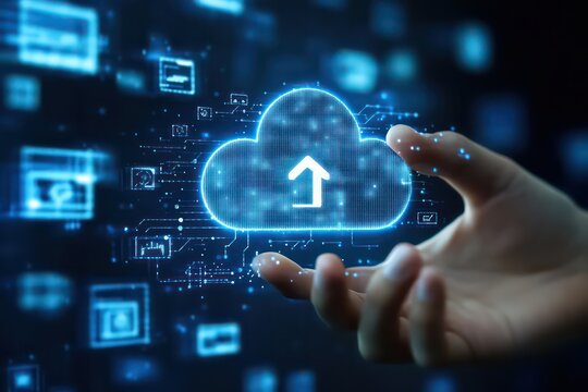 Cloud Computing Concepts on Touch Screen