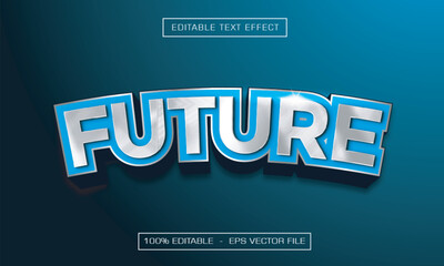 Future Editable Text Effect