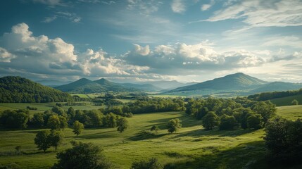 Obraz premium Panorama of Mountains 