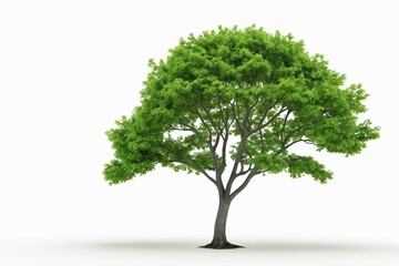 Obraz premium a close up of a tree with a white background