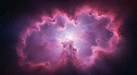 Obraz premium A dreamy cosmic nebula 