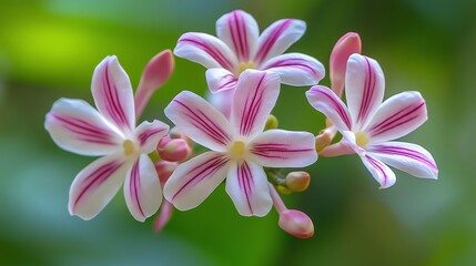Capture the exotic beauty of a Thai orchid in stunning close-up. Vibrant pink, purple, or white petals with intricate details, soft lighting, and delicate textures highlight its elegance.