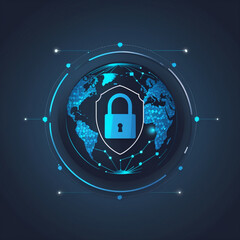 digital data security concept