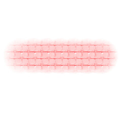 pink lipstick on white background