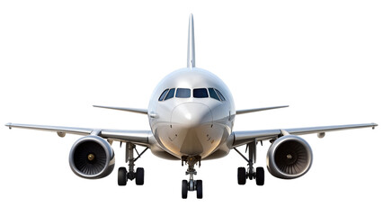Fototapeta premium airplane isolated on transparent white background, clipping path