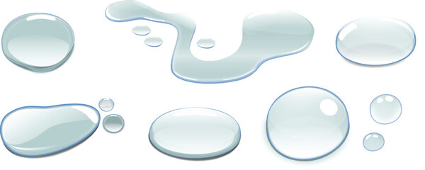 drop oil droplet water liquid vector icon serum transparent yellow isolated gel background drip gold clear realistic white ball olive argan collagen texture beauty cosmetic top design golden splash vi