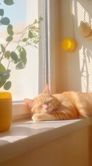 a_cute_orange_cat, generated ai