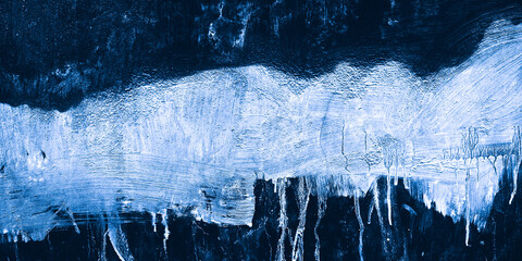 abstract blue grunge texture cement concrete wall background