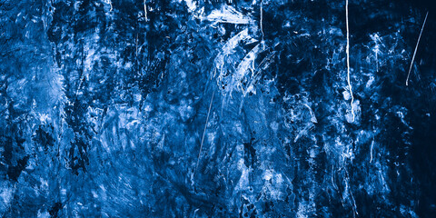 abstract blue grunge texture cement concrete wall background