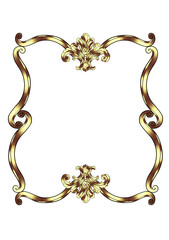 gold frame vintage