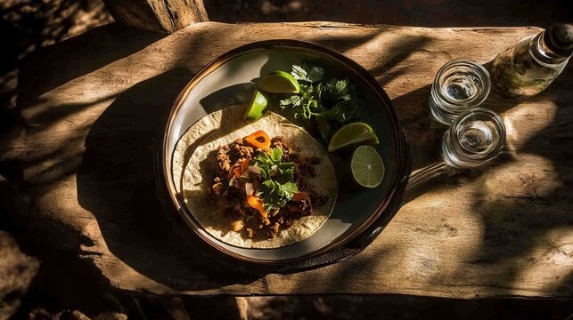 A Delicious Outdoor Taco Experience with Tequila Pairing