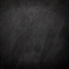 Fototapeta premium Blackboard or chalkboard wall texture background, an abstract black wall texture for a patterned background. Wide panoramic view of a black wall texture.