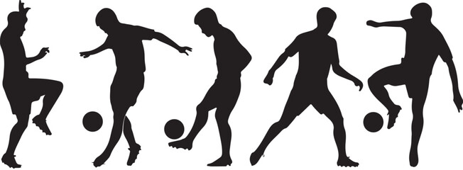 Dynamic Soccer Players in Action