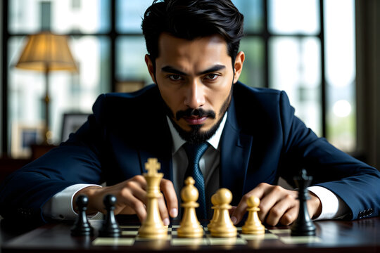 Strategic Leadership: A CEO's Focus on Chess, Business Decisions, and Visionary Planning
