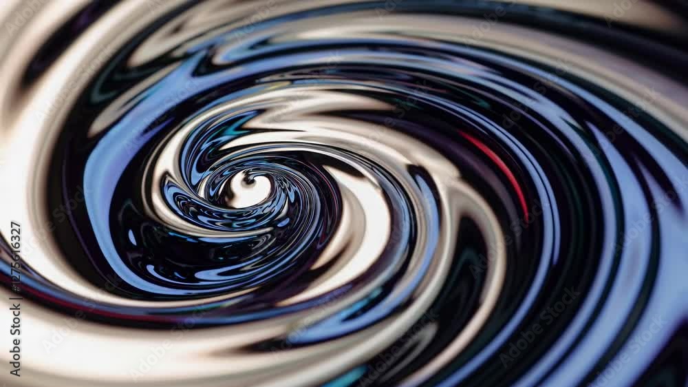 Poster swirling colors create captivating patterns in rapid motion with dynamic energy and fluidity