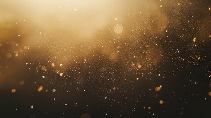 Golden Glitter Background Design for Premium Projects
