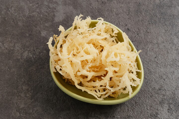 Rumput Laut Kering or Dried Seaweed, food ingredient
