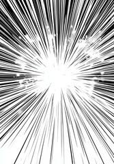 Abstract Radial Lines Background Design