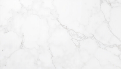 Obraz premium Smooth white marble surface with subtle gray veins, elegant backdrop