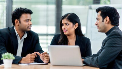 Indian HR Executives Discussing Workforce Planning
