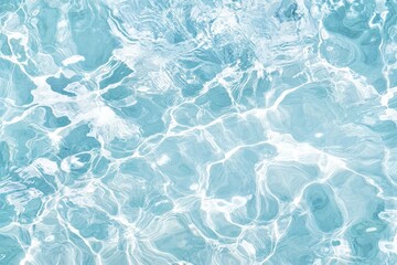 Obraz premium Minimalistic water texture with transparent ripples for design projects