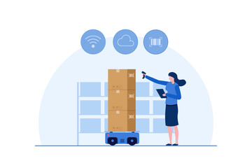  Real Time Stock Verification with Barcode Scanning.