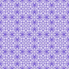 Curtains  Vintage Botanical Symmetry Ikat seamless pattern Design 
