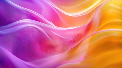 Obraz premium Abstract Colorful Fabric Drape: A Symphony of Hues