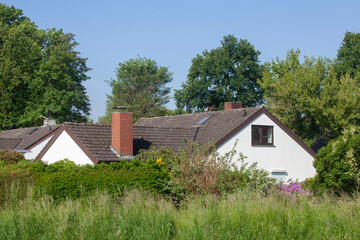 Wohngebäude, Einfamilienhaus, Lilienthal, Niedersachsen, Deutschland