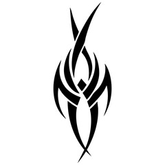 Tribal Tattoo Design Abstract Art