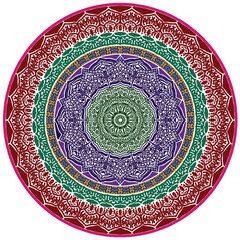 Signs and symbols. Circle pattern lotus or flower mandala art design. colorful, vintage, tradition, classic, dco, cycle, islamic, arabic, embroidery, bandana, Indian motifs, traditional, Turkish.