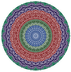 Signs and symbols. Circle pattern lotus or flower mandala art design. colorful, vintage, tradition, classic, dco, cycle, islamic, arabic, embroidery, bandana, Indian motifs, traditional, Turkish.