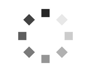 Loading bar status icon. Vector illustration. Vector loaded icons. Download progress. Donload or Upload.