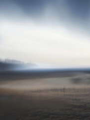 Fototapeta premium Nature landscape with gradient effect