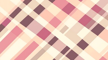 Abstract diagonal pastel plaid pattern.