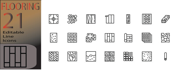 flooring icon set cannot be edited already expanded and merged
