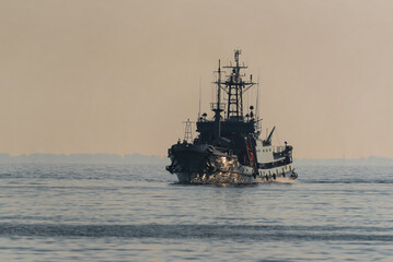 WARSHIP - Rescue-salvage ship of the Polish Navy