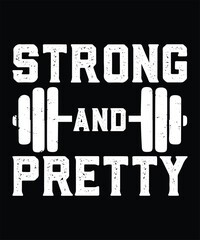 STRONG AND Pretty GRAPHIC DESIGN