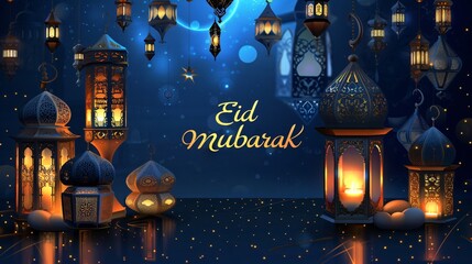 Eid mubarak background