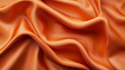 Obraz premium Stunning Orange Satin Fabric Texture