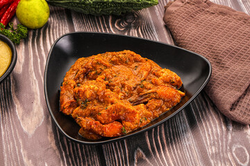 Indian cuisine - Prawns malabar masala