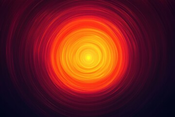 Abstract fiery swirl of orange and yellow, radiating from a central point, creating a mesmerizing and dynamic background for graphic design and artistic projects.
