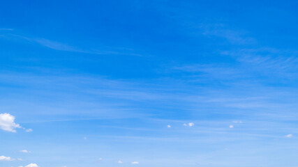 Fototapeta premium clear blue sky background,clouds with background. 