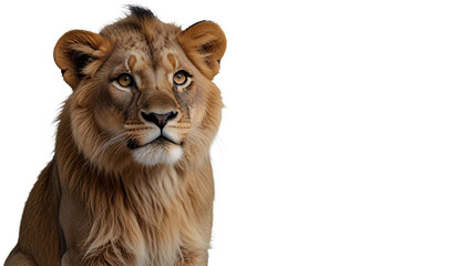 Obraz premium lion isolated on white